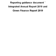 Reporting Guidance Document 2019