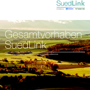 Broschüre zum Gesamtvorhaben SuedLink