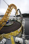 Beladen des Kabellegeschiffs „Nexans Skagerrak“ mit dem NordLink Seekabel im Hafen von Halden/Norwegen im Sommer 2017
