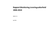 Rapport Monitoring Leveringszekerheid 2008-2024