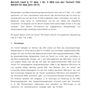 Bericht 2019 gemäß § 77 Abs. 1 Nr. 2 EEG 
