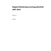 Rapport Monitoring Leveringszekerheid 2007-2023