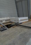 Kabeleinzug in die Konverterhalle in Wilster.