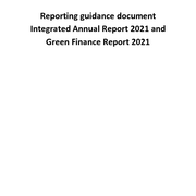 Reporting guidance document 2021