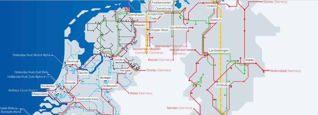 TenneT grid map